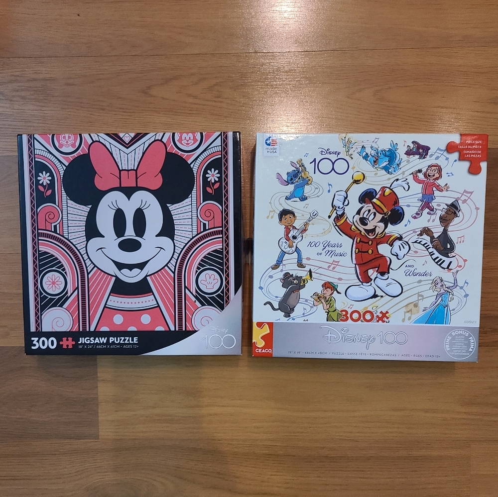 2 Dinsey 100 Year Puzzles